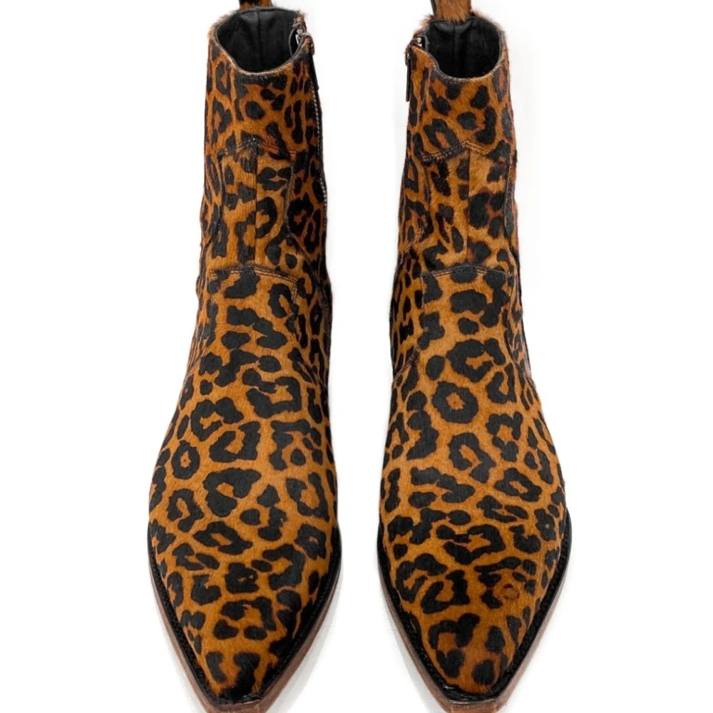 Brand New Leopard print boots